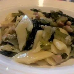 Tacconelle e fagioli
