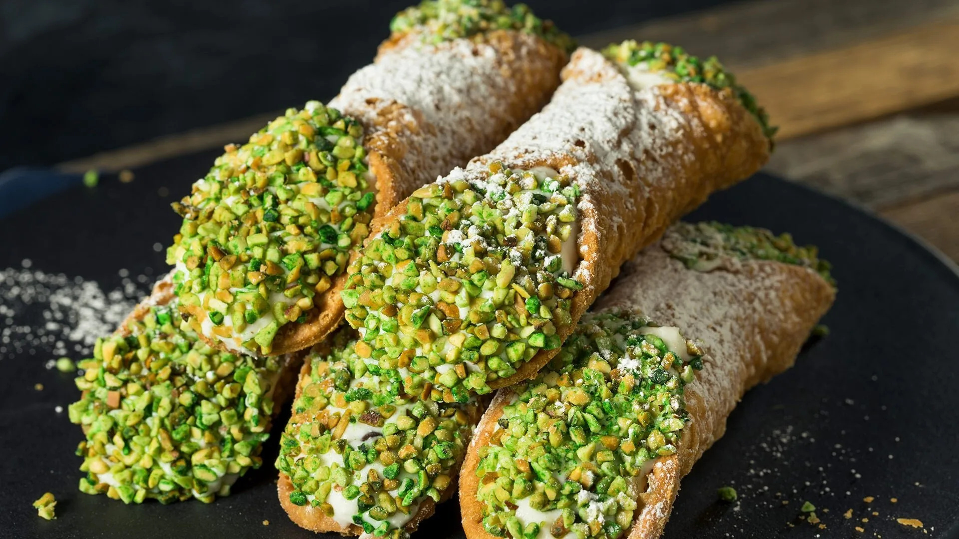 Preparazione cannolo