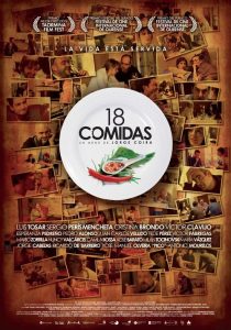 18 comidas locandina