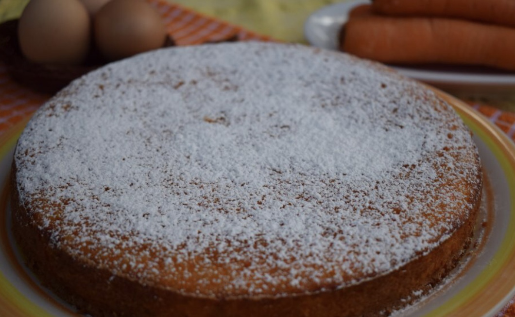 Torta di carote e mandorle della nonna
