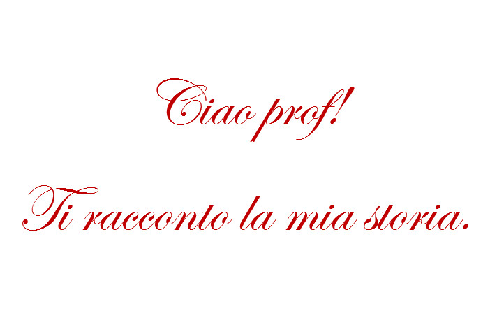 ciao prof