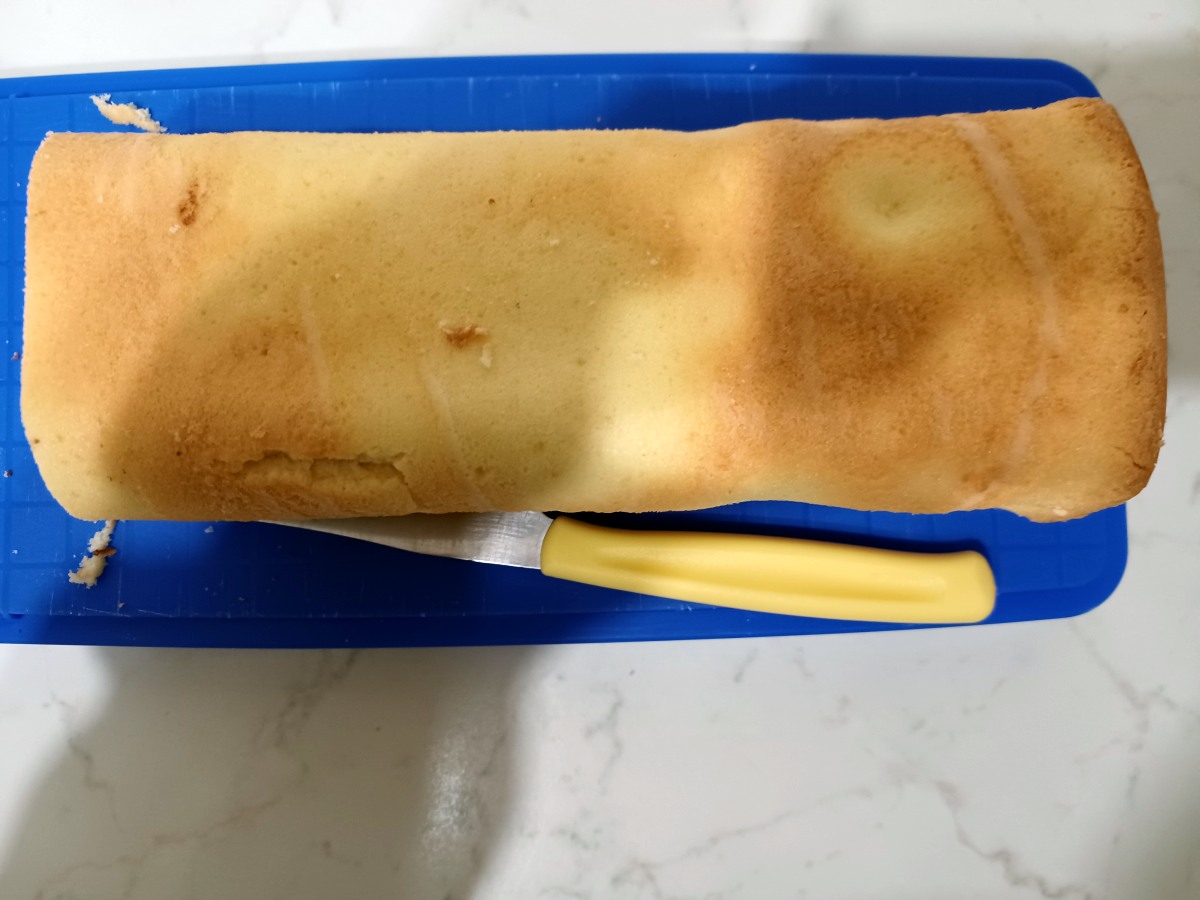 Rotolo farcito con crema al cacao della nonna