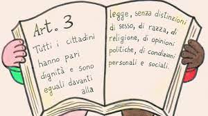 articolo tre costituzione