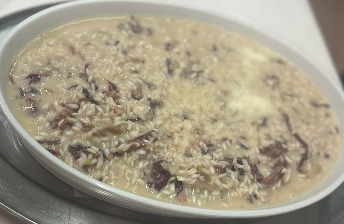 risotto al radicchio rosso