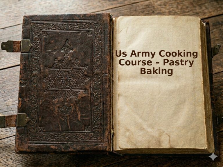 Us Army Cooking Course – Pastry Baking - Copertina