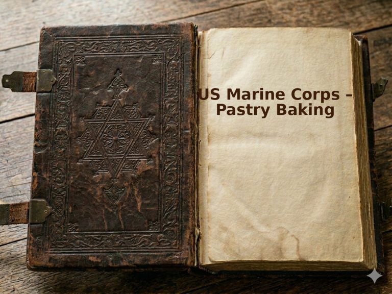 US Marine Corps – Pastry Baking - Copertina
